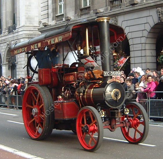 Steam Tractor, New Year Parade 2007, London